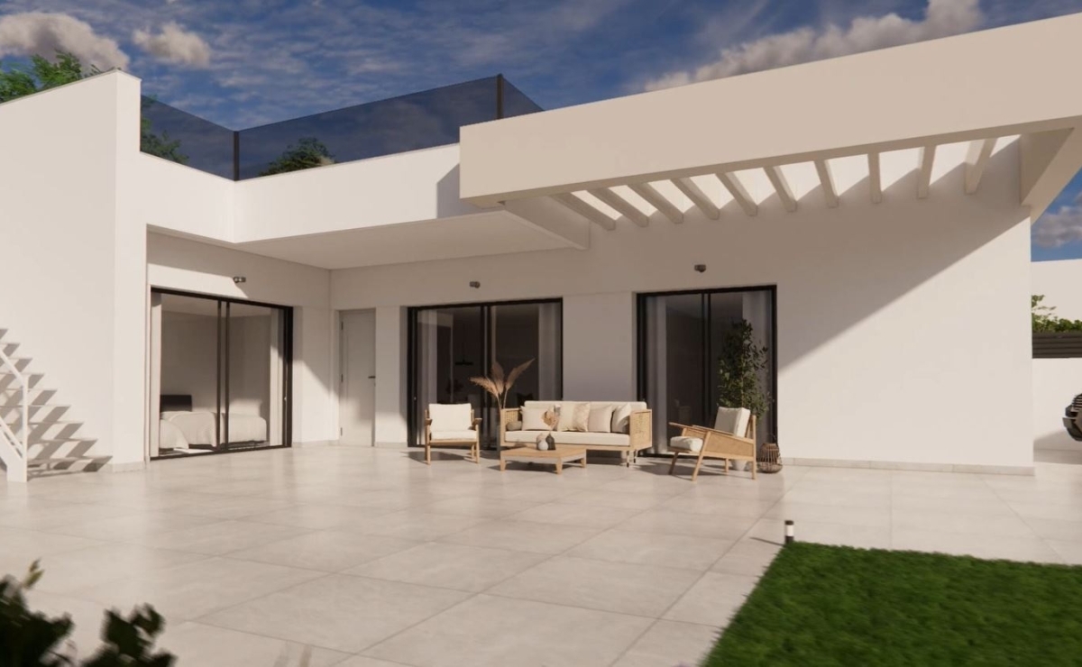 Ebenerdige Villen  Neubau Costa Blanca mit bestcostahome.de Gerd Ströckens