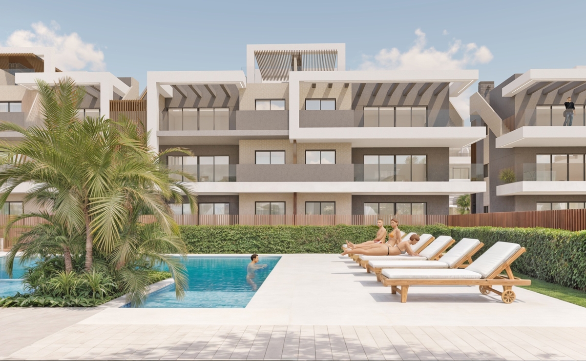 Poolanlage mit bestcostahome.de Immobilien Costa Blanca Torrevieja Alicante RTL  Vox  Gerd Ströckens  Te.015172426936