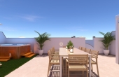 Luxus Bungalow mit Dachterrasse Spanien bestcostahome.de Gerd Ströckens 015172426936 Torrevieja Costa Blanca