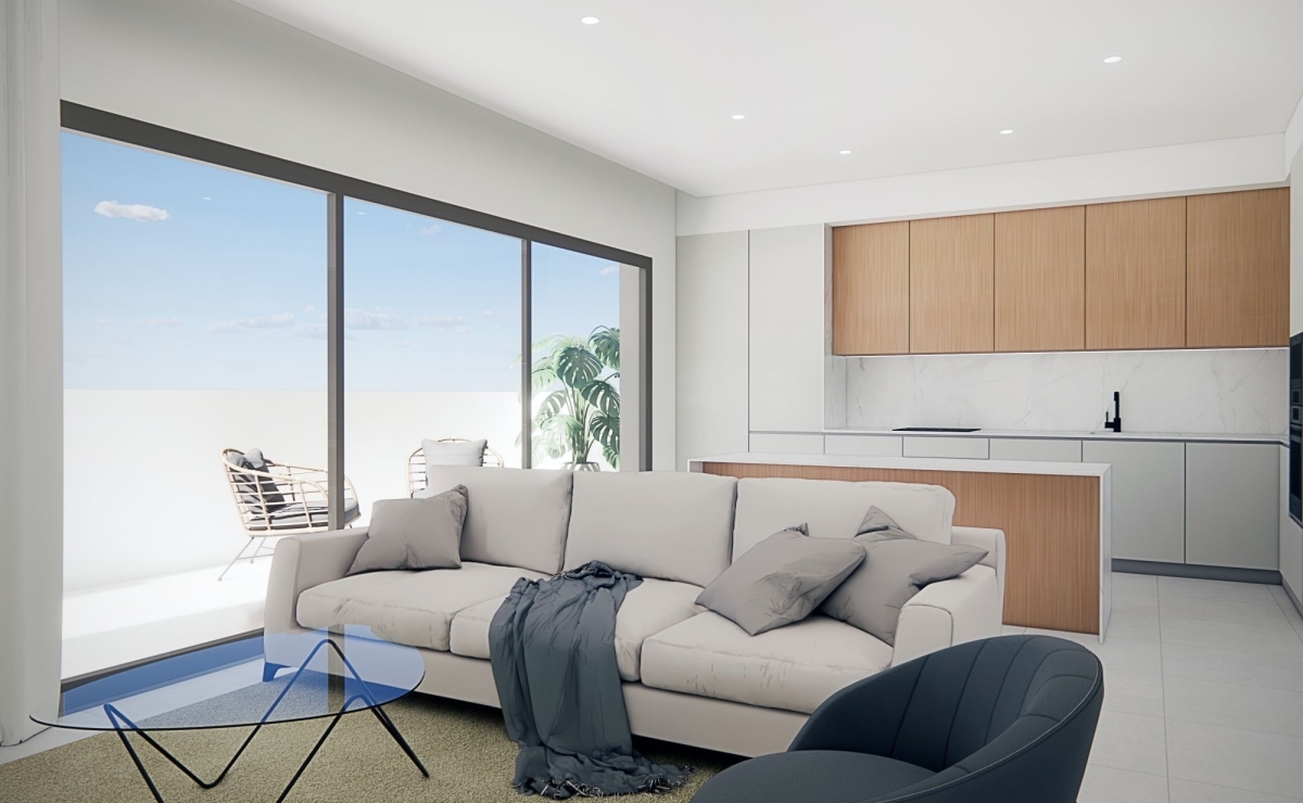 Designküche in einer Neubau Villa an der Costa Blanca