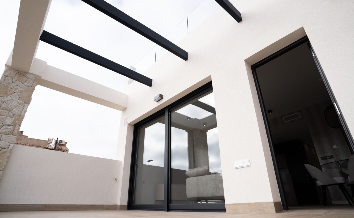 Dachterrasse der Oberen Wohnung