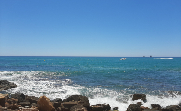 Meer nur 250 Meter entfernt