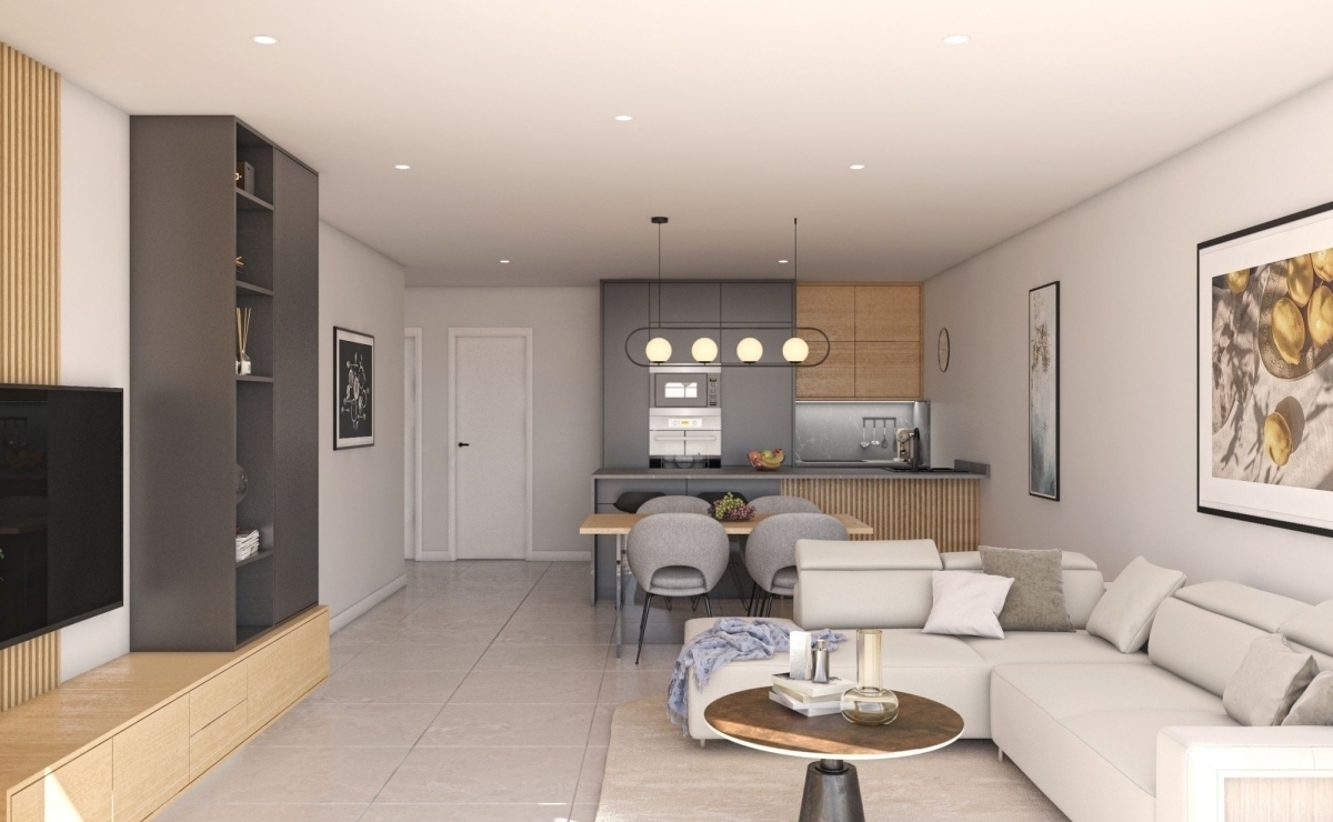 Dieses luxuriöse Schlafzimmer in Torrevieja befindet sich in einer modernen Immobilie in unmittelbarer Nähe zu den weißen Stränden von Guardamar. I