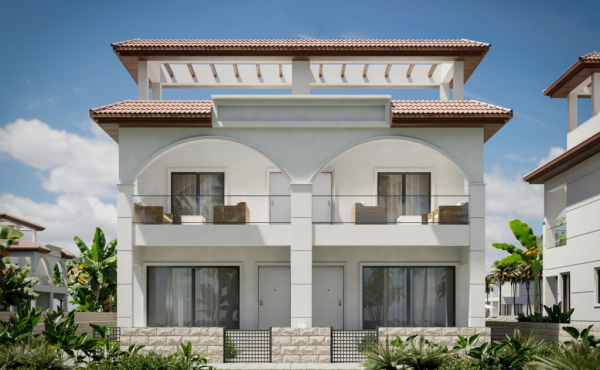 Brandneue Doppelhaushälften