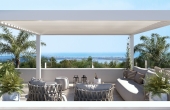 Luxeriöse Dachterrasse mit Seeblick Luxuswohnung kaufen an der Costa Blanca