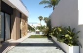 Hinteransicht der Villa haus kaufen spanien in Immobilien   Valencia Alicante Torrevieja